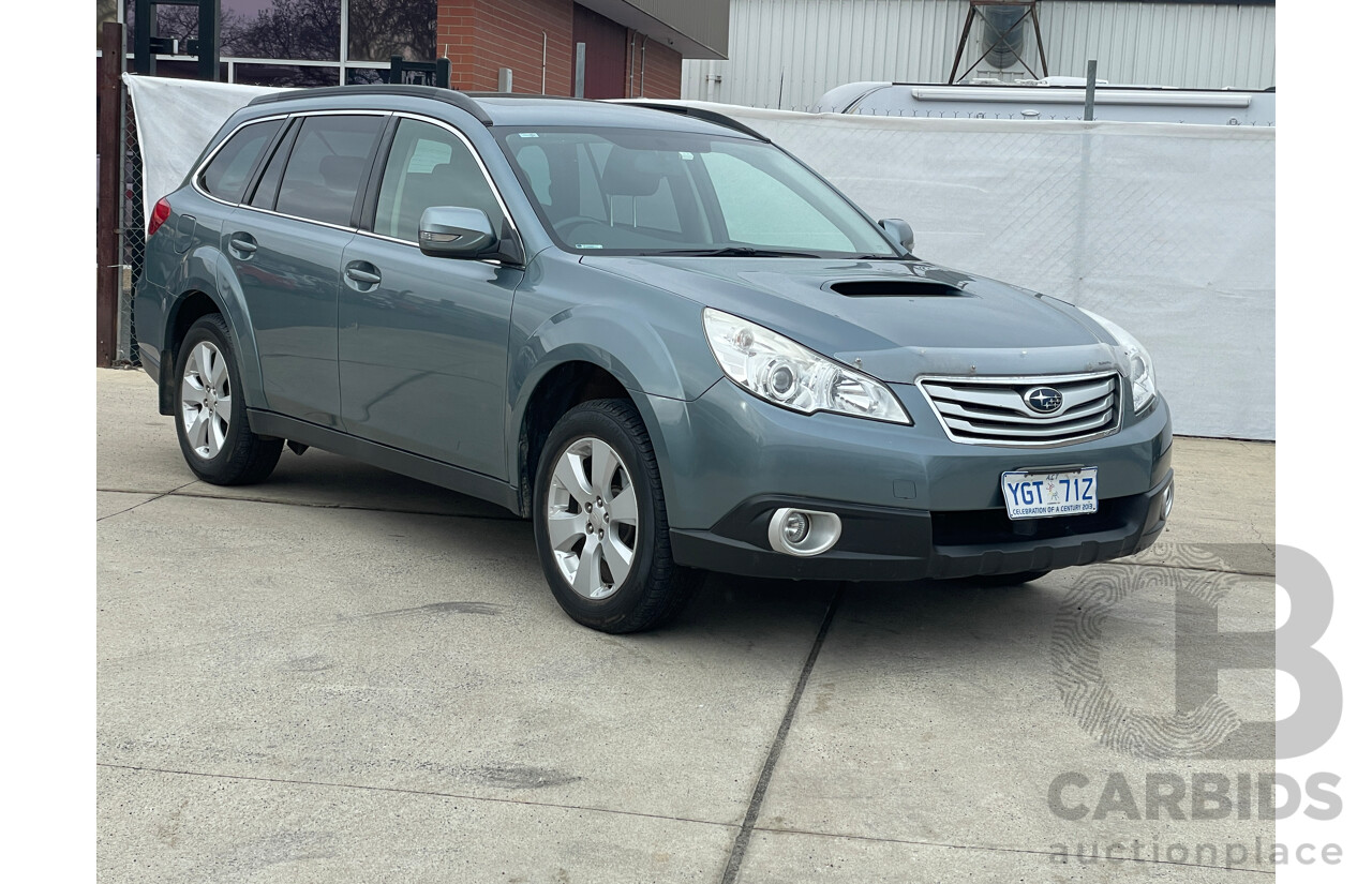 5/2010 Subaru Outback 2.0D Premium MY10 4d Wagon Green 2.0L