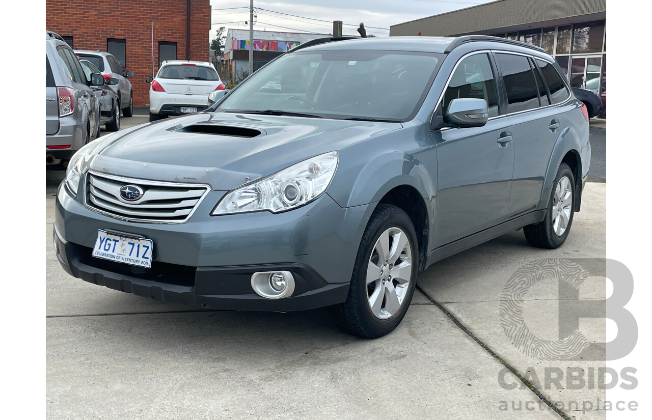 5/2010 Subaru Outback 2.0D Premium MY10 4d Wagon Green 2.0L