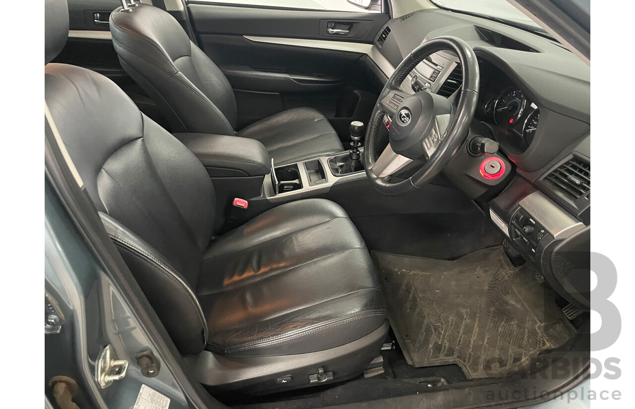 5/2010 Subaru Outback 2.0D Premium MY10 4d Wagon Green 2.0L