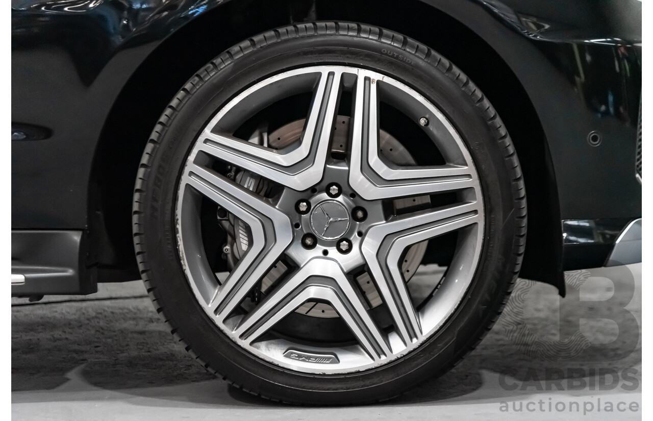 5/2014 Mercedes-Benz ML 63 AMG (4x4) 166 4d Wagon Black 5.5L Twin Turbo V8