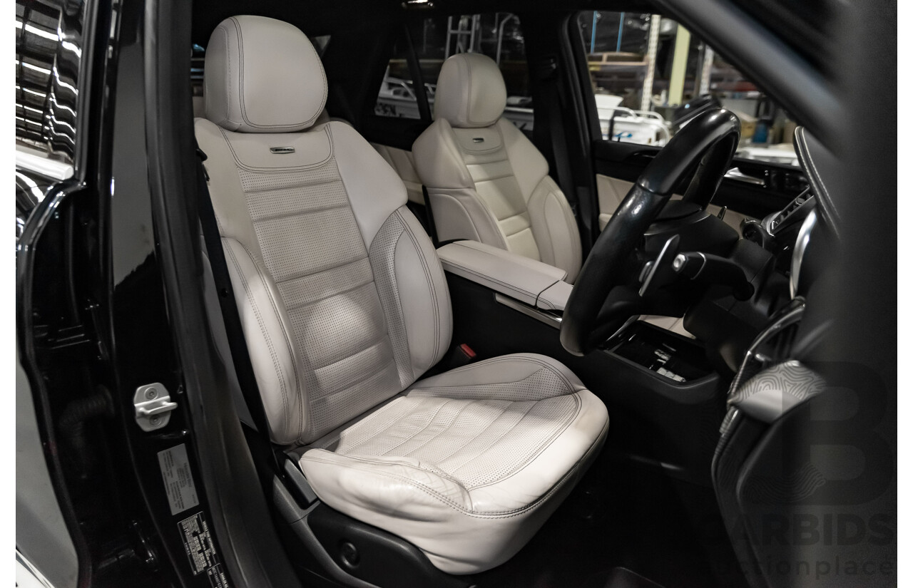 5/2014 Mercedes-Benz ML 63 AMG (4x4) 166 4d Wagon Black 5.5L Twin Turbo V8
