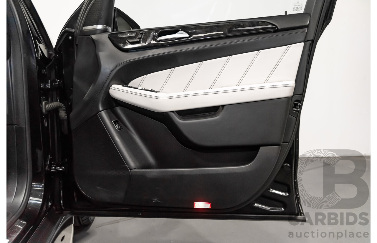 5/2014 Mercedes-Benz ML 63 AMG (4x4) 166 4d Wagon Black 5.5L Twin Turbo V8