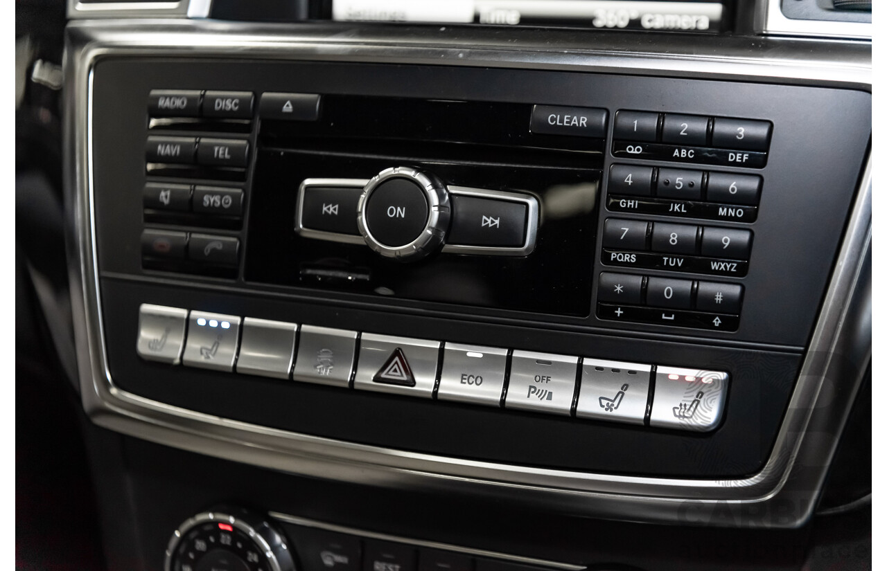 5/2014 Mercedes-Benz ML 63 AMG (4x4) 166 4d Wagon Black 5.5L Twin Turbo V8