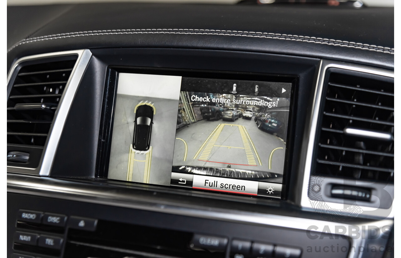 5/2014 Mercedes-Benz ML 63 AMG (4x4) 166 4d Wagon Black 5.5L Twin Turbo V8