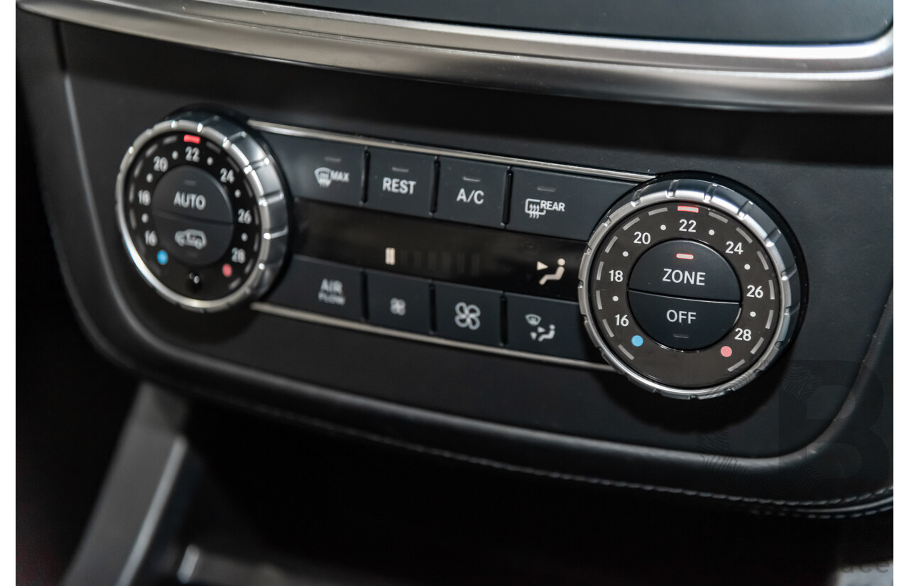 5/2014 Mercedes-Benz ML 63 AMG (4x4) 166 4d Wagon Black 5.5L Twin Turbo V8