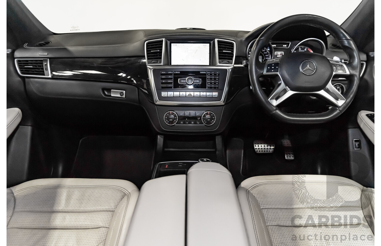5/2014 Mercedes-Benz ML 63 AMG (4x4) 166 4d Wagon Black 5.5L Twin Turbo V8