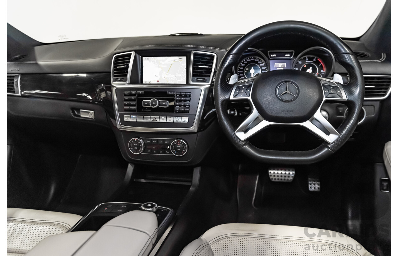 5/2014 Mercedes-Benz ML 63 AMG (4x4) 166 4d Wagon Black 5.5L Twin Turbo V8