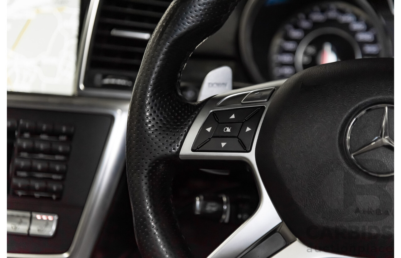 5/2014 Mercedes-Benz ML 63 AMG (4x4) 166 4d Wagon Black 5.5L Twin Turbo V8