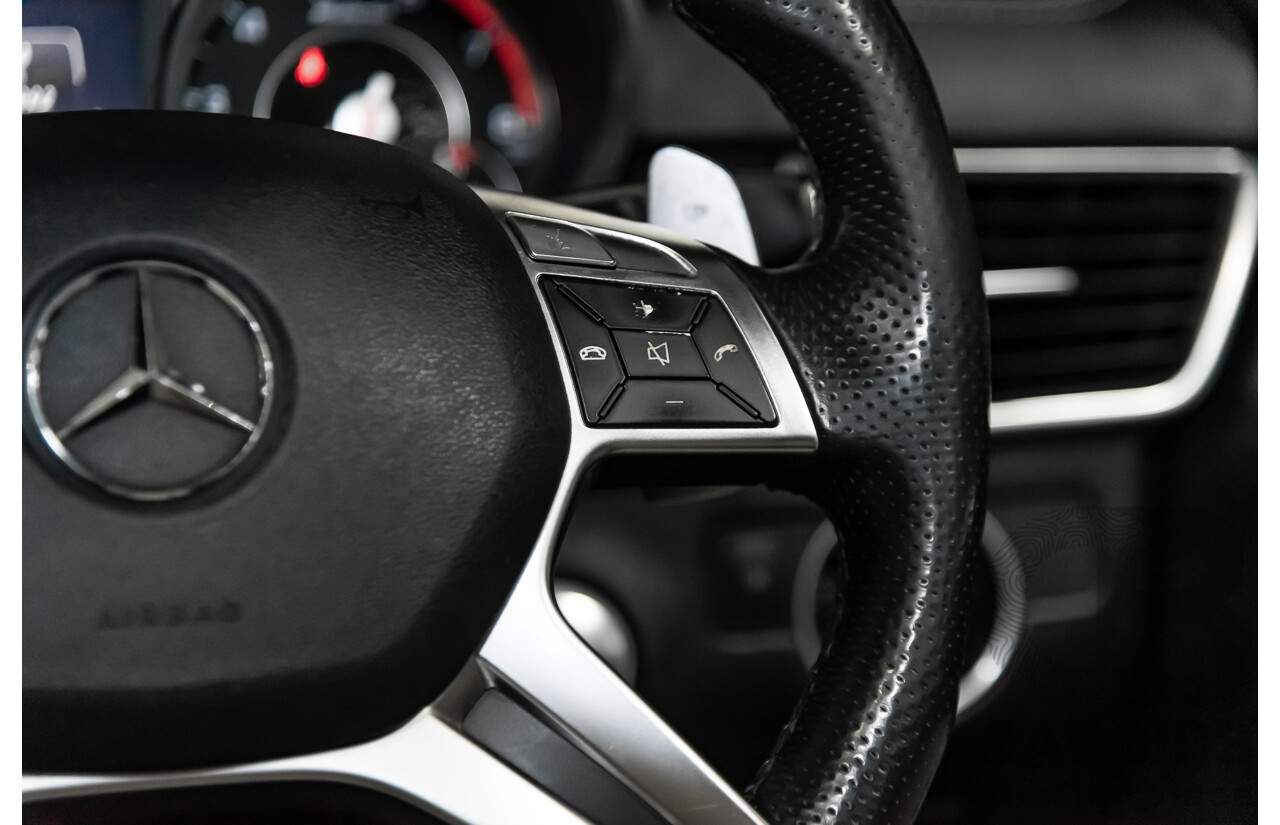 5/2014 Mercedes-Benz ML 63 AMG (4x4) 166 4d Wagon Black 5.5L Twin Turbo V8