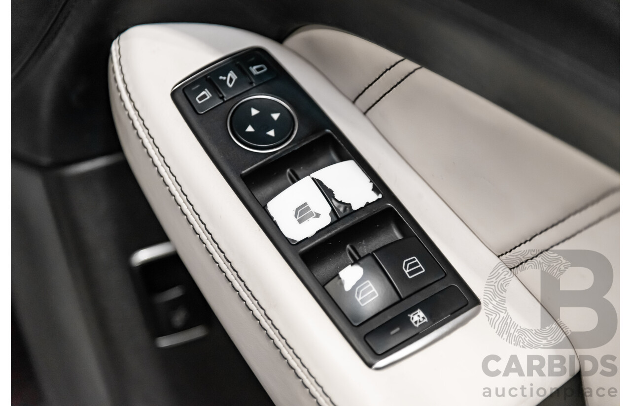 5/2014 Mercedes-Benz ML 63 AMG (4x4) 166 4d Wagon Black 5.5L Twin Turbo V8