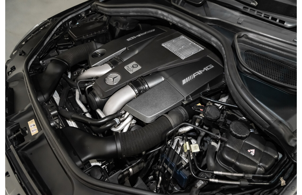 5/2014 Mercedes-Benz ML 63 AMG (4x4) 166 4d Wagon Black 5.5L Twin Turbo V8