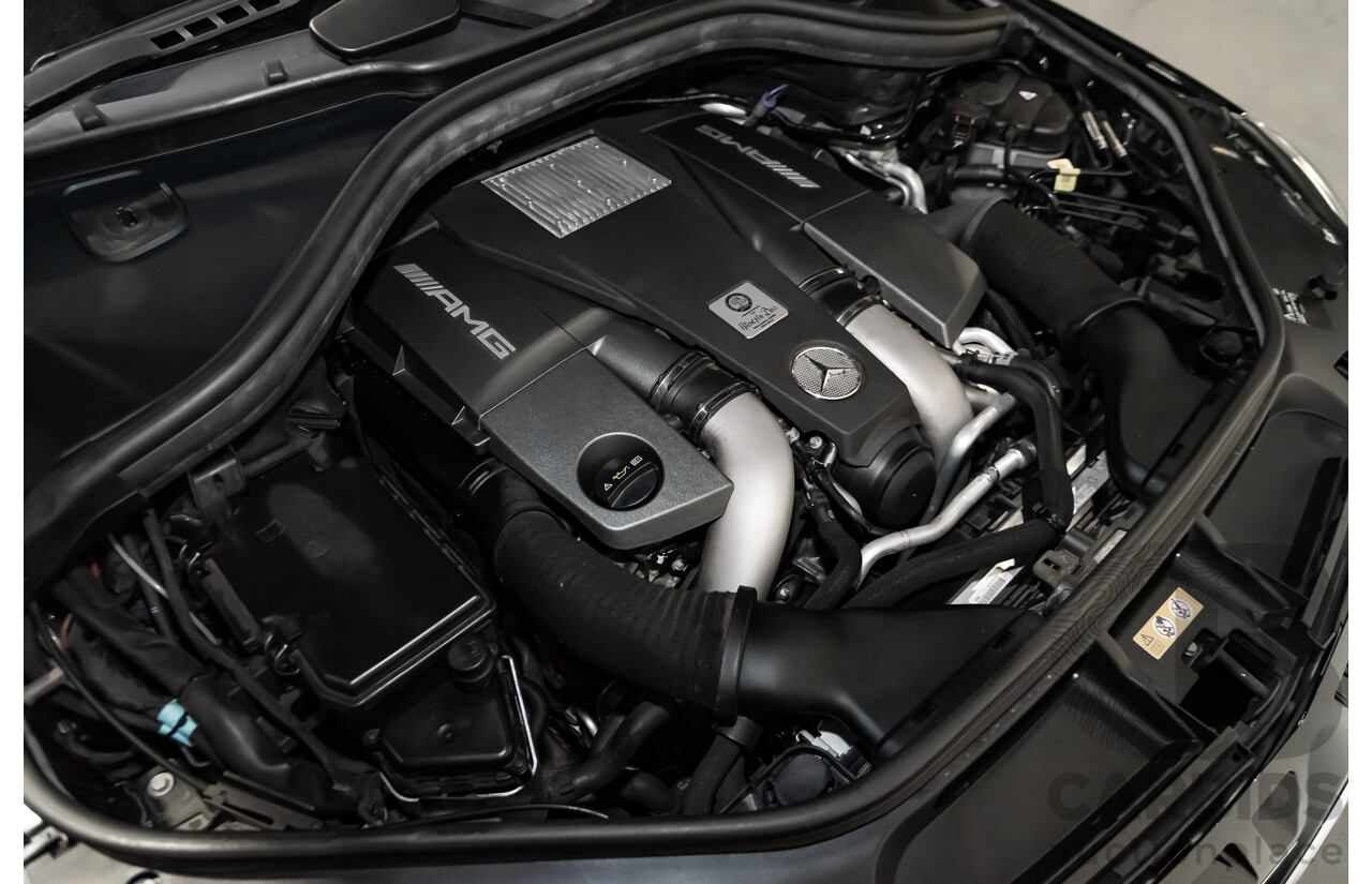 5/2014 Mercedes-Benz ML 63 AMG (4x4) 166 4d Wagon Black 5.5L Twin Turbo V8