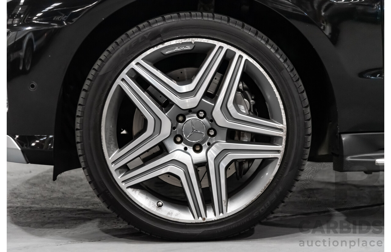 5/2014 Mercedes-Benz ML 63 AMG (4x4) 166 4d Wagon Black 5.5L Twin Turbo V8