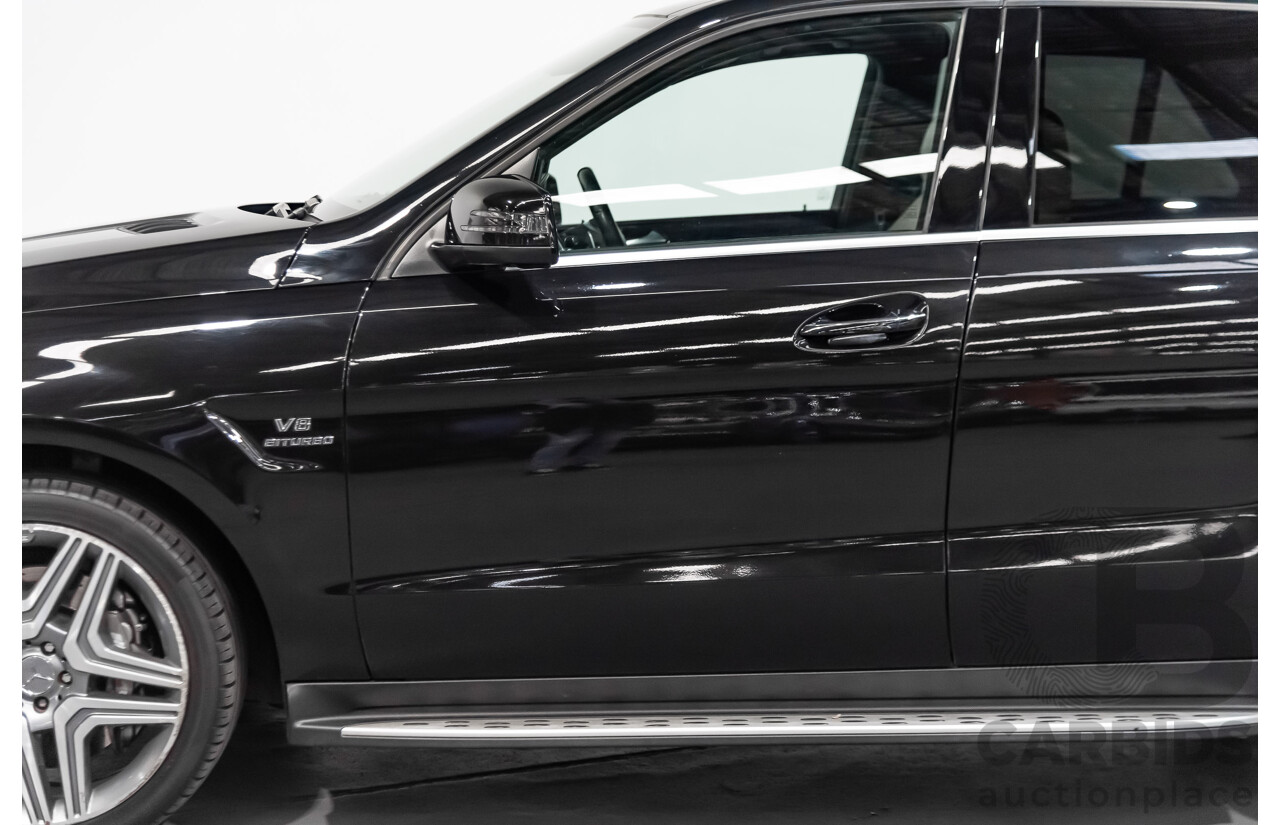5/2014 Mercedes-Benz ML 63 AMG (4x4) 166 4d Wagon Black 5.5L Twin Turbo V8
