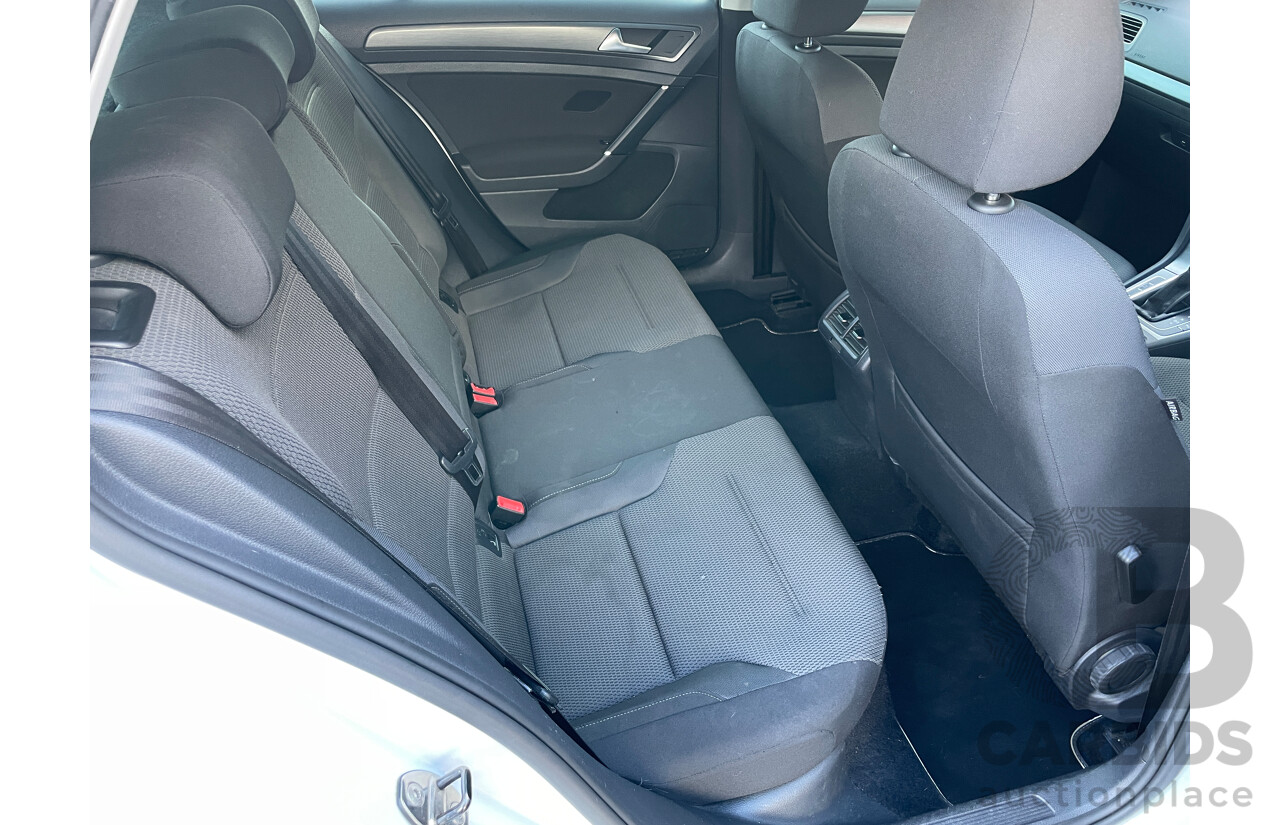 5/2013 Volkswagen Golf 90 TSI Comfortline AU 5d Hatchback White 1.4L