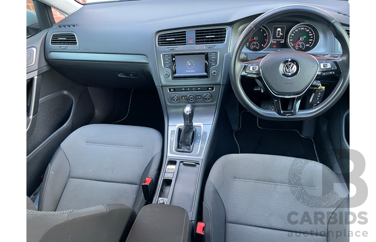 5/2013 Volkswagen Golf 90 TSI Comfortline AU 5d Hatchback White 1.4L