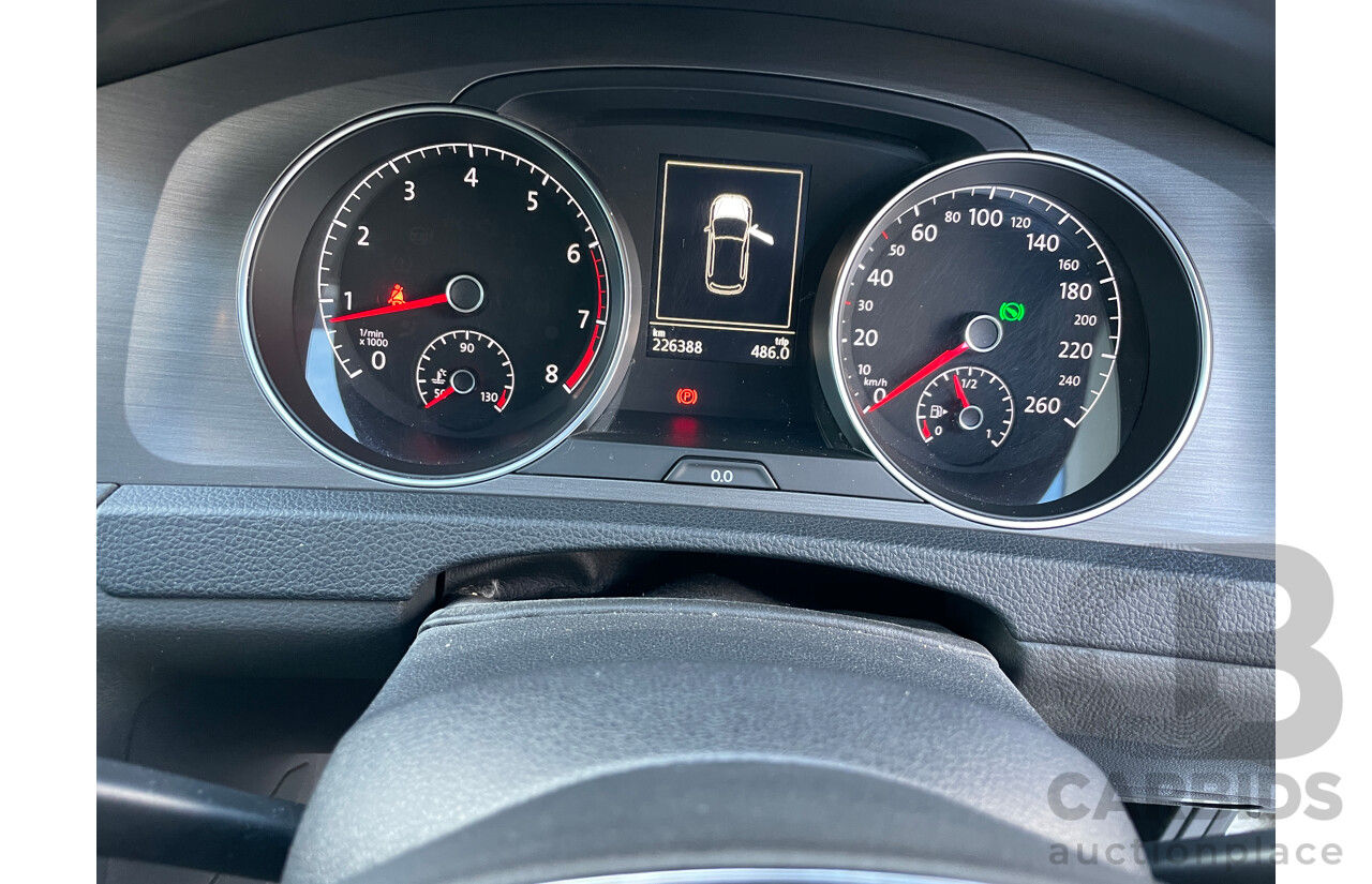 5/2013 Volkswagen Golf 90 TSI Comfortline AU 5d Hatchback White 1.4L