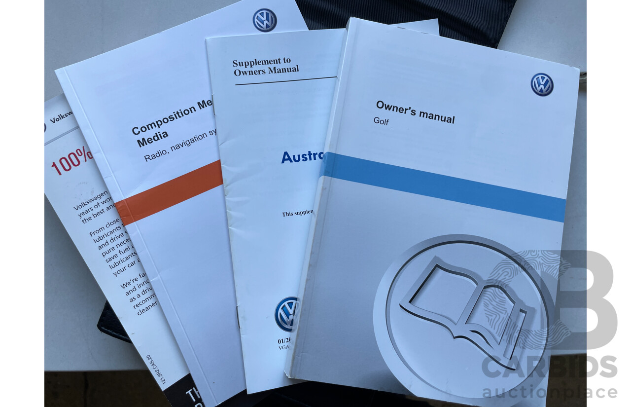 5/2013 Volkswagen Golf 90 TSI Comfortline AU 5d Hatchback White 1.4L