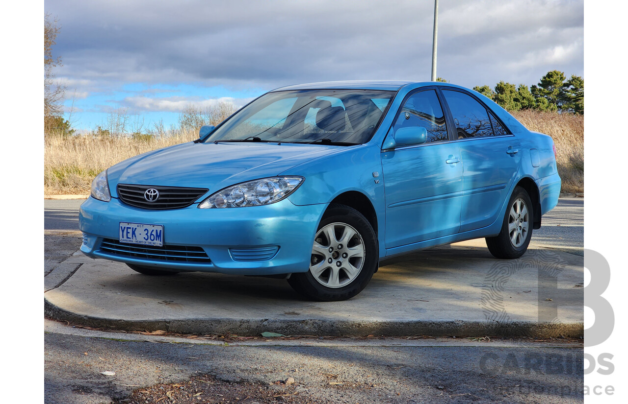 2/2006 Toyota Camry Altise Limited MCV36R 06 UPGRADE 4d Sedan Blue V6 3.0L