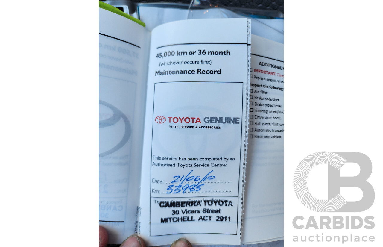 2/2006 Toyota Camry Altise Limited MCV36R 06 UPGRADE 4d Sedan Blue V6 3.0L