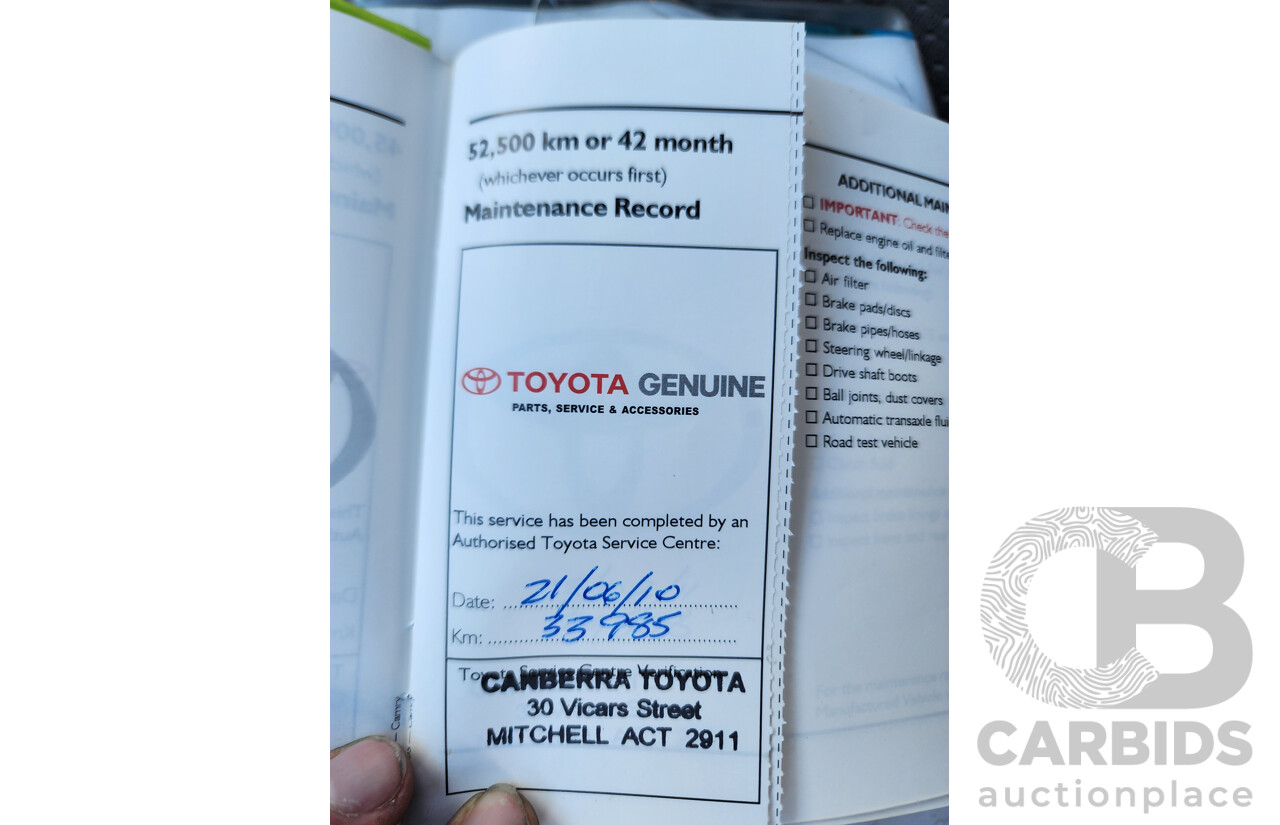 2/2006 Toyota Camry Altise Limited MCV36R 06 UPGRADE 4d Sedan Blue V6 3.0L