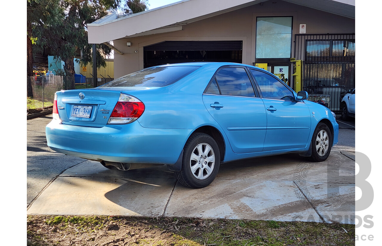 2/2006 Toyota Camry Altise Limited MCV36R 06 UPGRADE 4d Sedan Blue V6 3.0L
