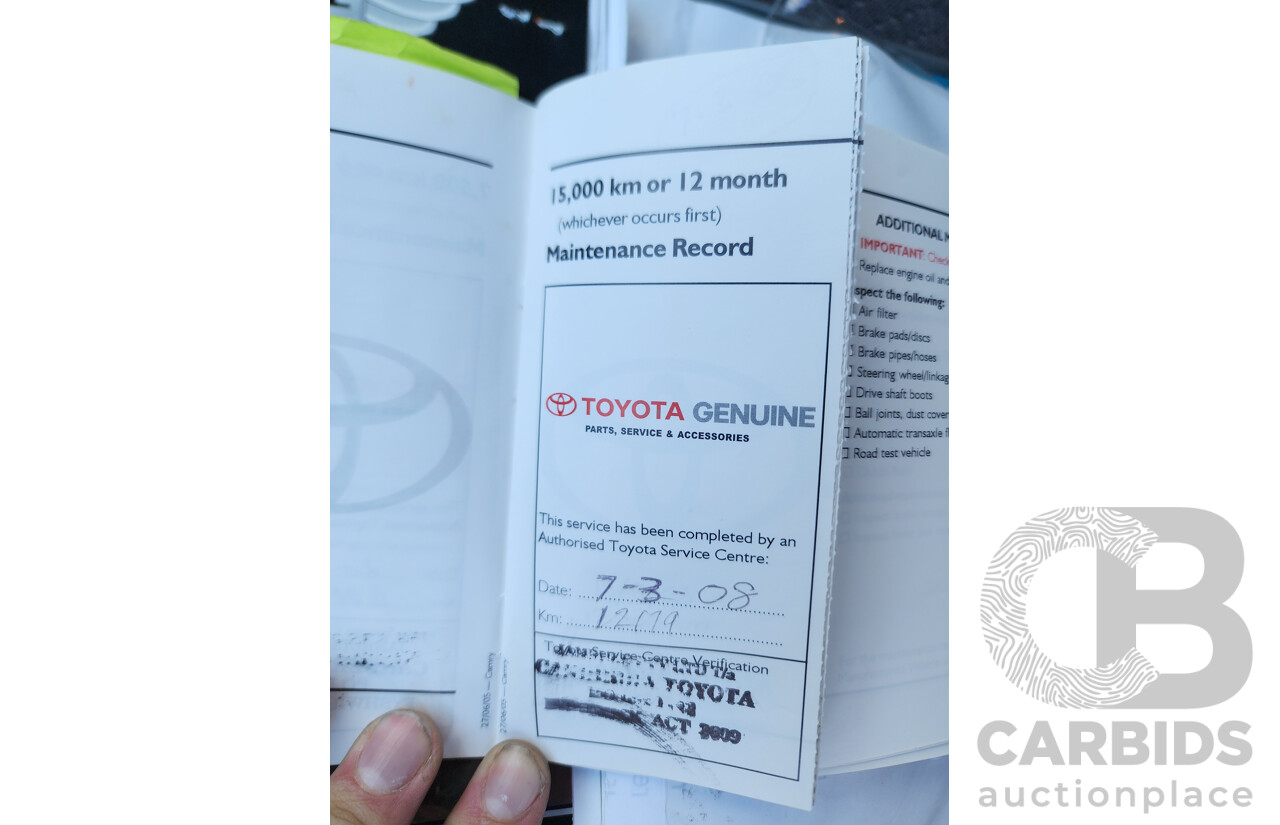 2/2006 Toyota Camry Altise Limited MCV36R 06 UPGRADE 4d Sedan Blue V6 3.0L