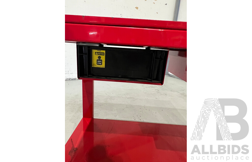 Hafco Metal Rolling Work Bench with Drip Tray