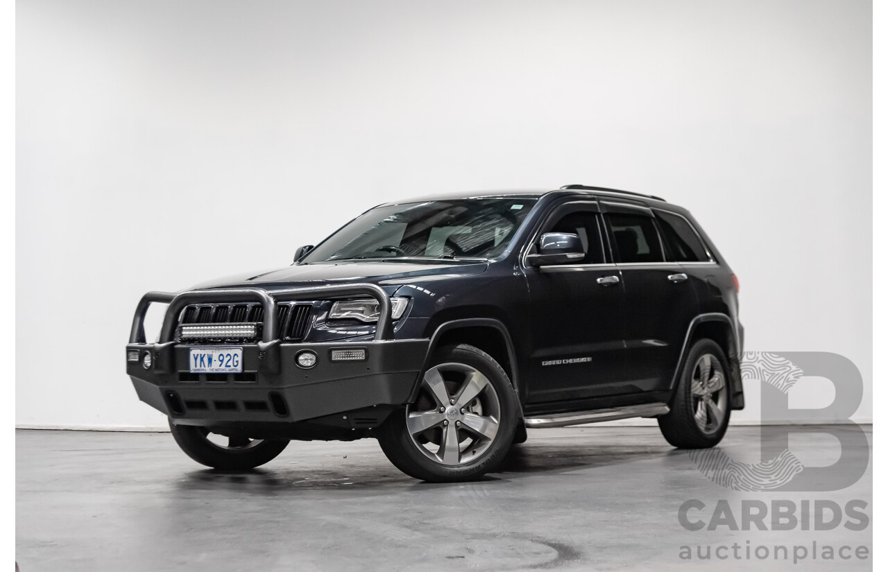 6/2015 Jeep Grand Cherokee Limited (4x4) WK MY15 4d Wagon Grey 3.0L V6 Turbo Diesel