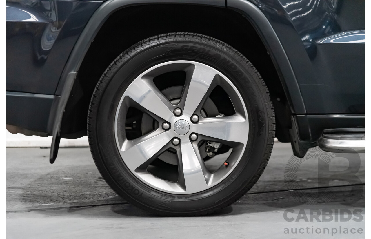 6/2015 Jeep Grand Cherokee Limited (4x4) WK MY15 4d Wagon Grey 3.0L V6 Turbo Diesel