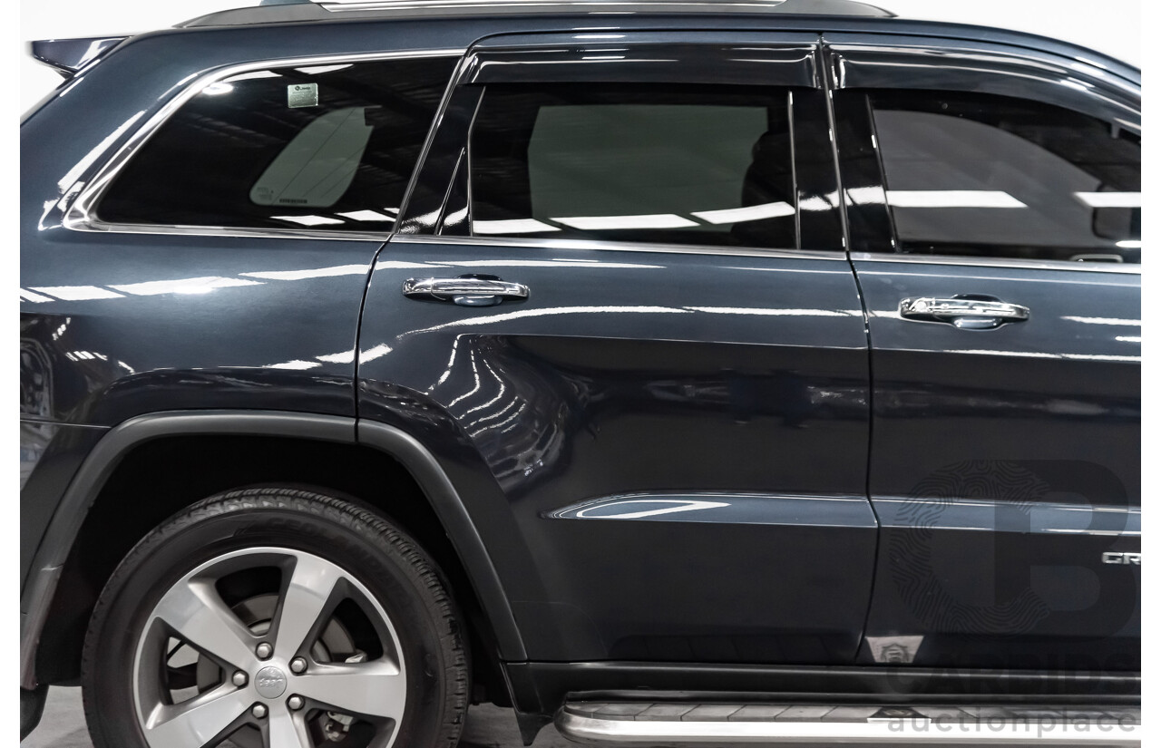 6/2015 Jeep Grand Cherokee Limited (4x4) WK MY15 4d Wagon Grey 3.0L V6 Turbo Diesel