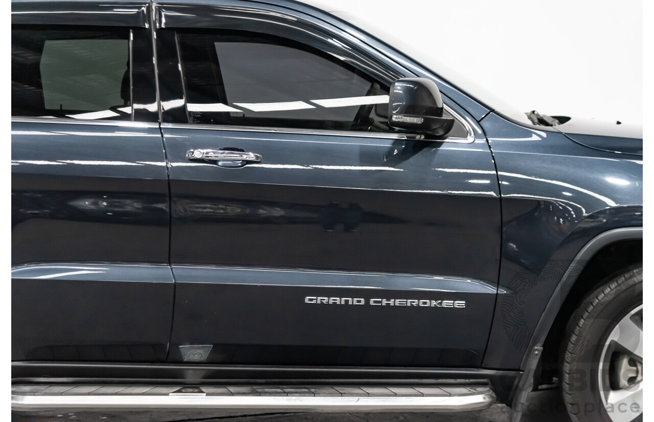 6/2015 Jeep Grand Cherokee Limited (4x4) WK MY15 4d Wagon Grey 3.0L V6 Turbo Diesel