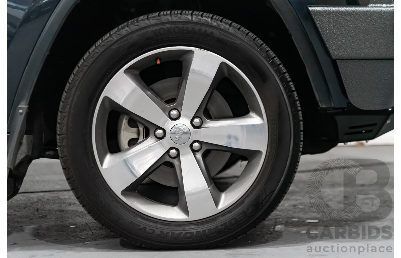 6/2015 Jeep Grand Cherokee Limited (4x4) WK MY15 4d Wagon Grey 3.0L V6 Turbo Diesel