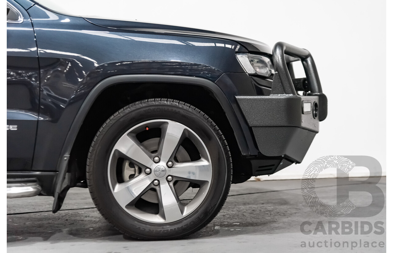 6/2015 Jeep Grand Cherokee Limited (4x4) WK MY15 4d Wagon Grey 3.0L V6 Turbo Diesel