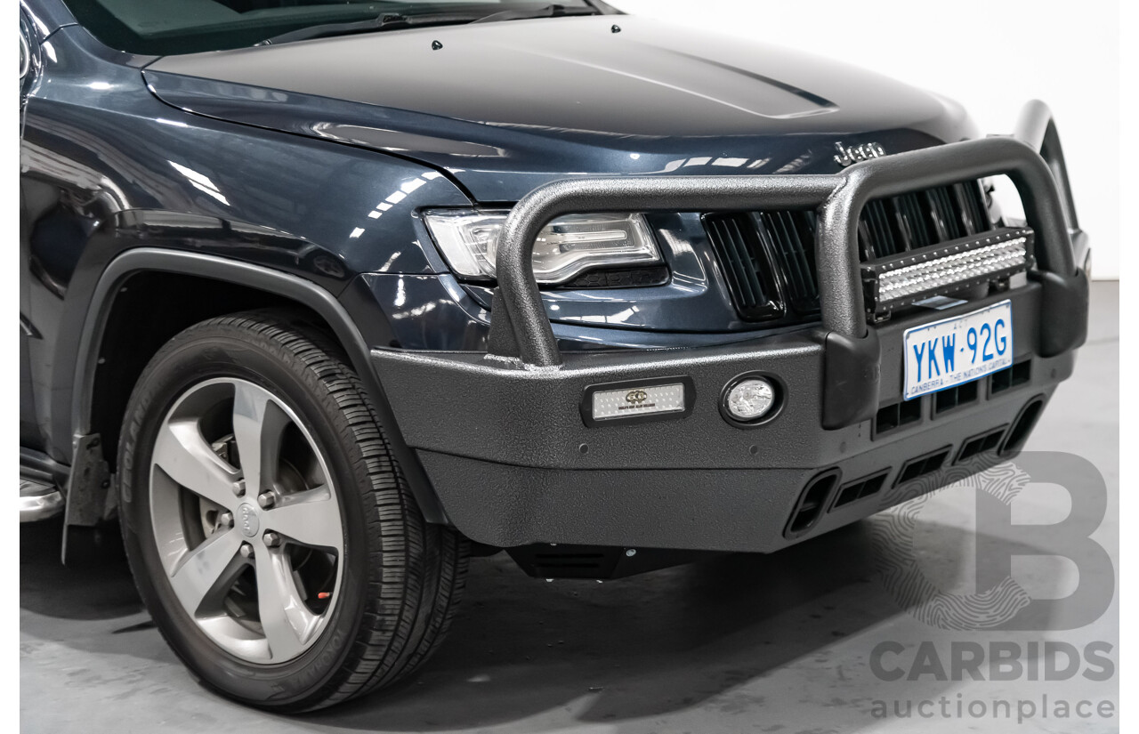 6/2015 Jeep Grand Cherokee Limited (4x4) WK MY15 4d Wagon Grey 3.0L V6 Turbo Diesel