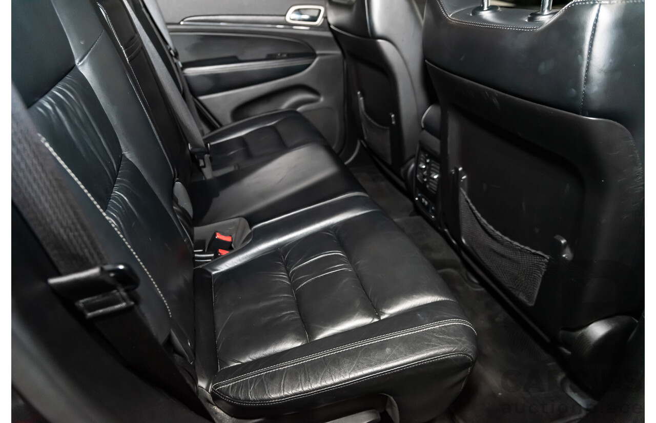 6/2015 Jeep Grand Cherokee Limited (4x4) WK MY15 4d Wagon Grey 3.0L V6 Turbo Diesel