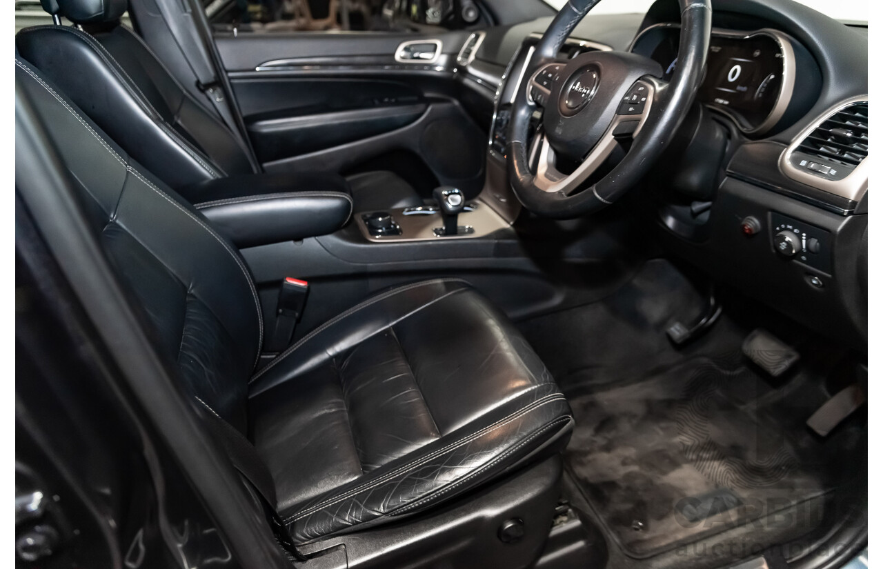 6/2015 Jeep Grand Cherokee Limited (4x4) WK MY15 4d Wagon Grey 3.0L V6 Turbo Diesel