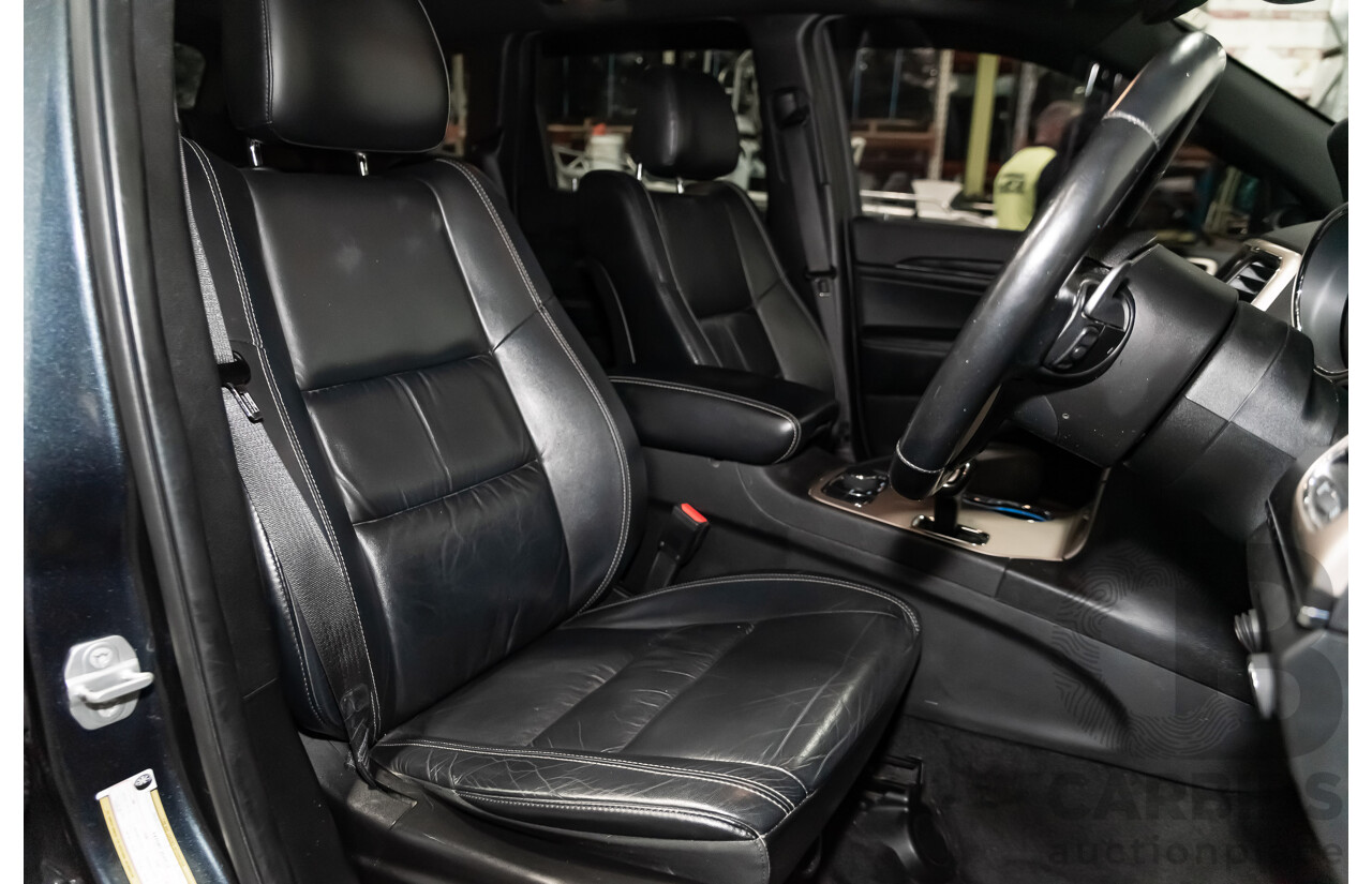 6/2015 Jeep Grand Cherokee Limited (4x4) WK MY15 4d Wagon Grey 3.0L V6 Turbo Diesel