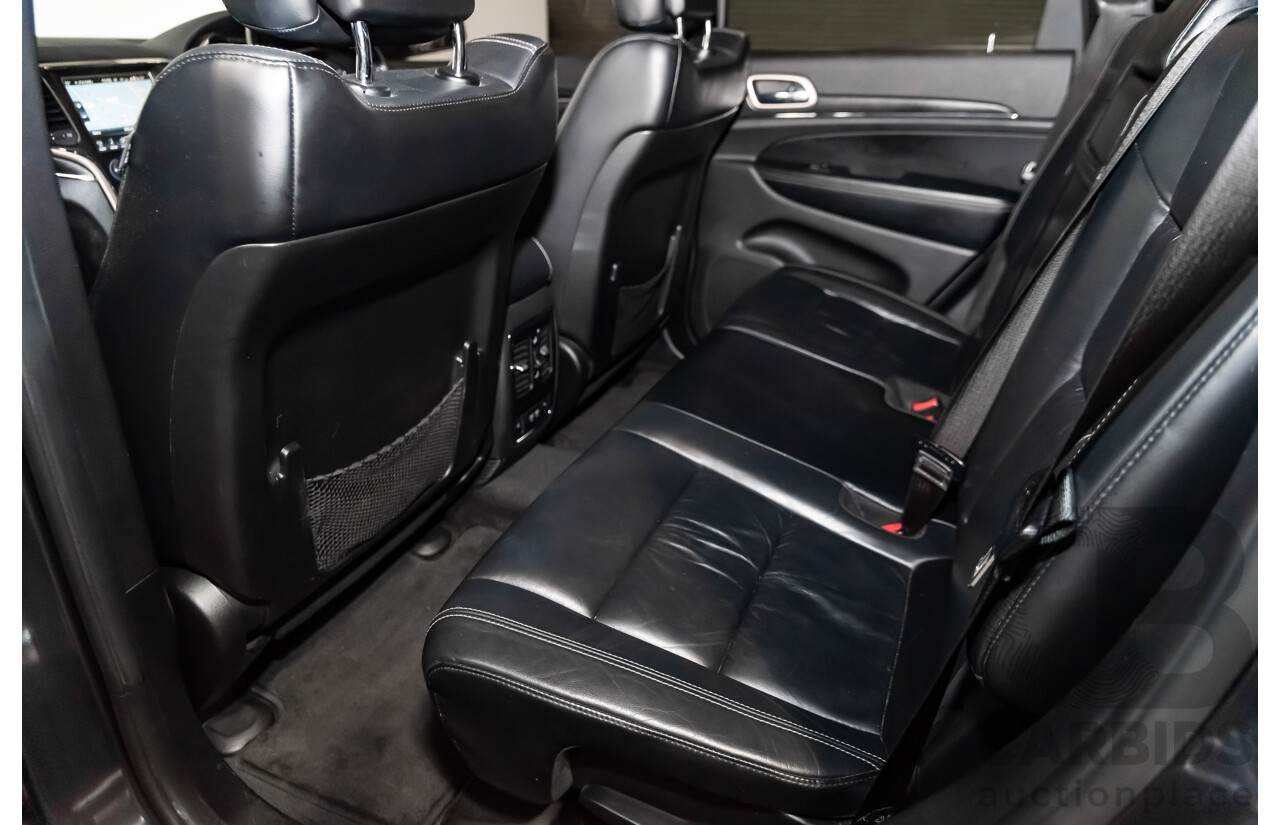 6/2015 Jeep Grand Cherokee Limited (4x4) WK MY15 4d Wagon Grey 3.0L V6 Turbo Diesel