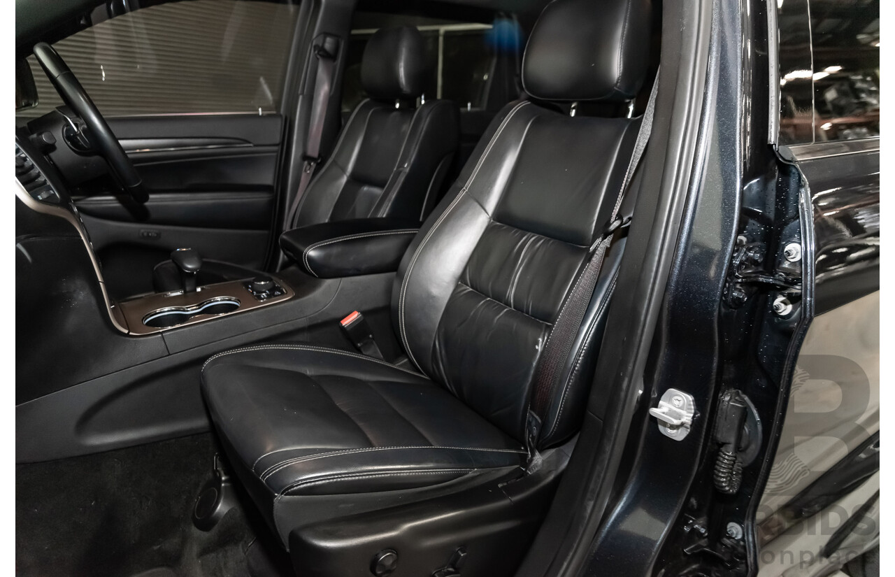 6/2015 Jeep Grand Cherokee Limited (4x4) WK MY15 4d Wagon Grey 3.0L V6 Turbo Diesel