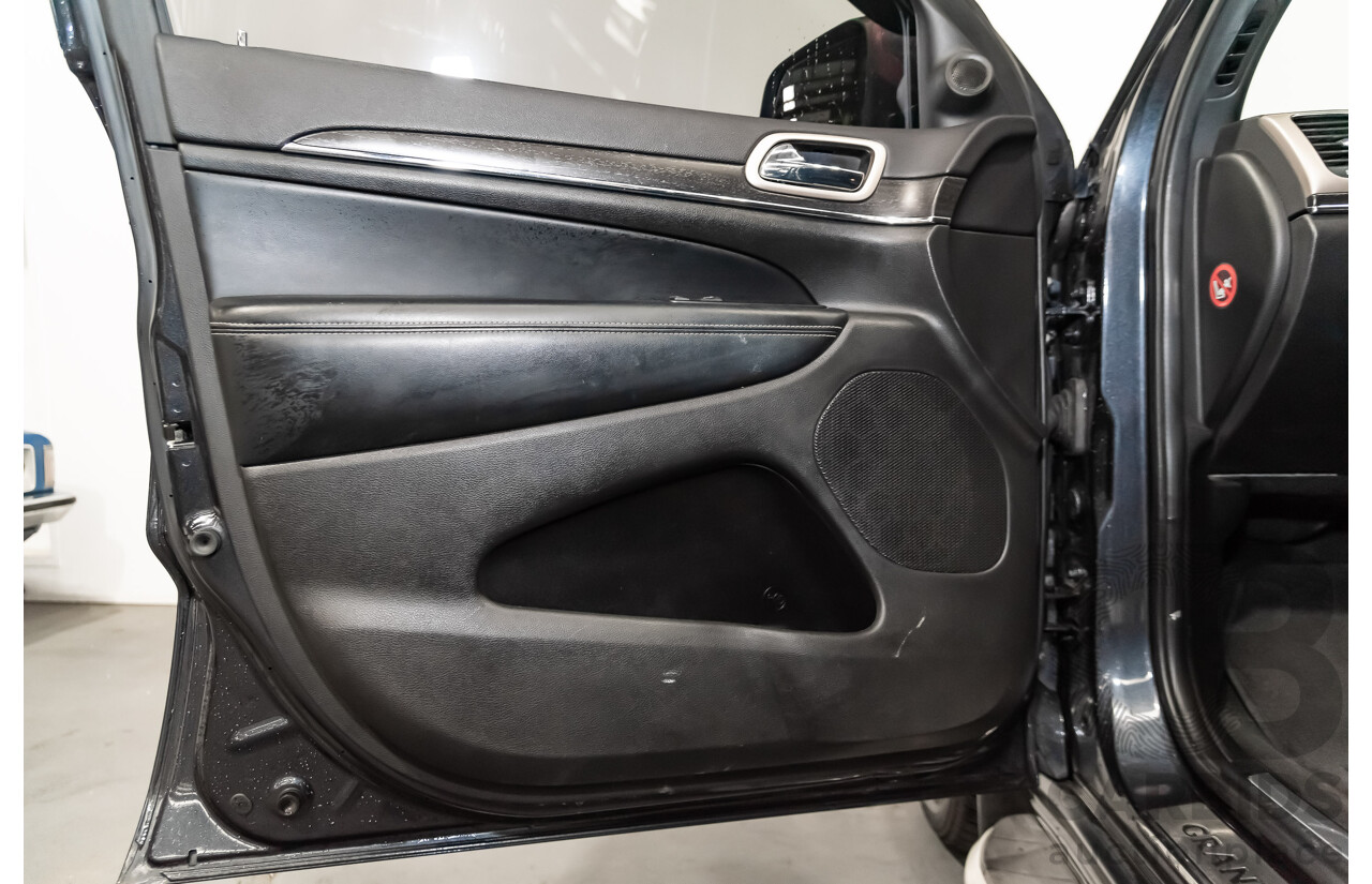 6/2015 Jeep Grand Cherokee Limited (4x4) WK MY15 4d Wagon Grey 3.0L V6 Turbo Diesel