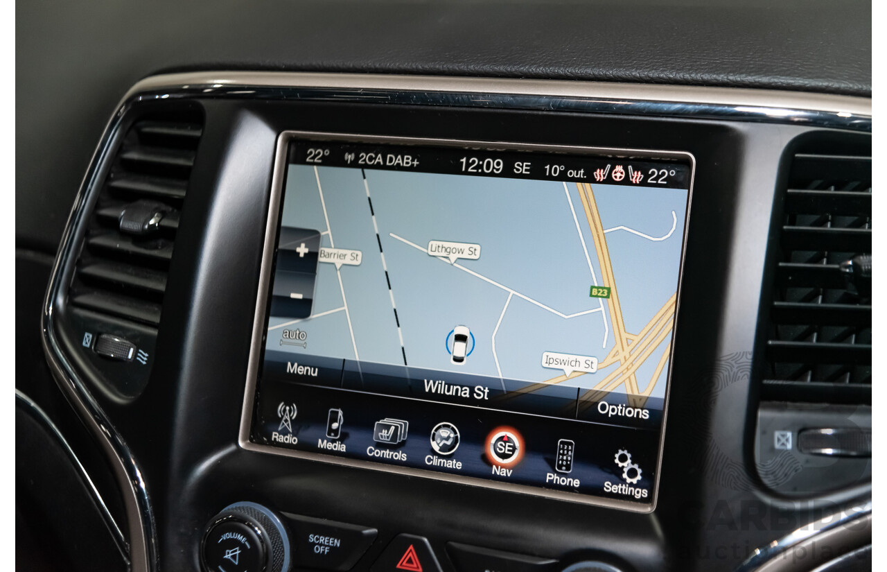 6/2015 Jeep Grand Cherokee Limited (4x4) WK MY15 4d Wagon Grey 3.0L V6 Turbo Diesel