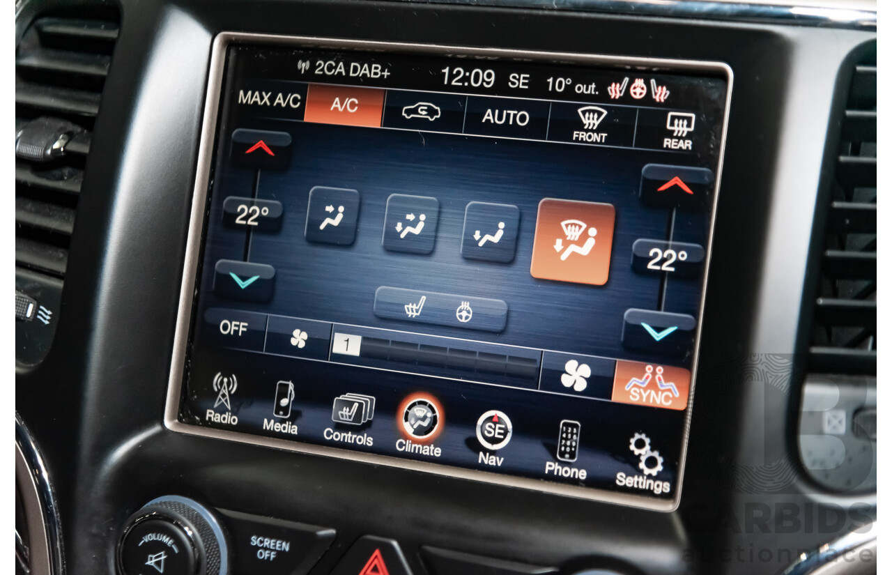 6/2015 Jeep Grand Cherokee Limited (4x4) WK MY15 4d Wagon Grey 3.0L V6 Turbo Diesel