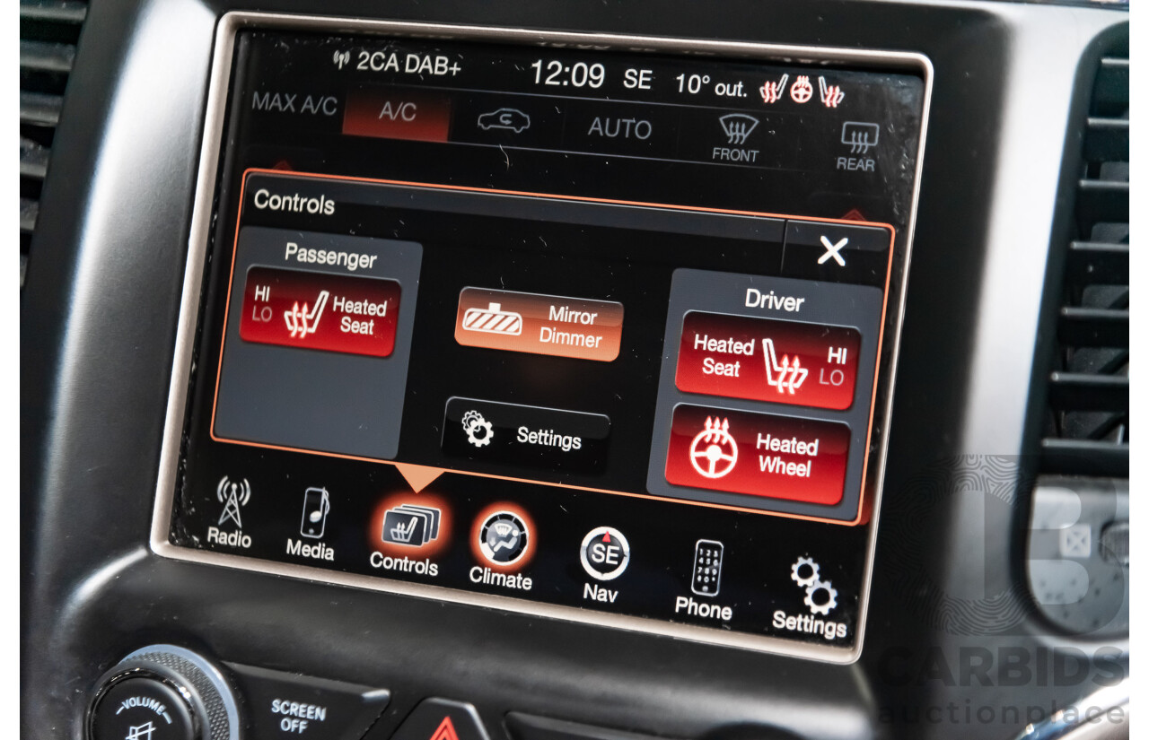 6/2015 Jeep Grand Cherokee Limited (4x4) WK MY15 4d Wagon Grey 3.0L V6 Turbo Diesel