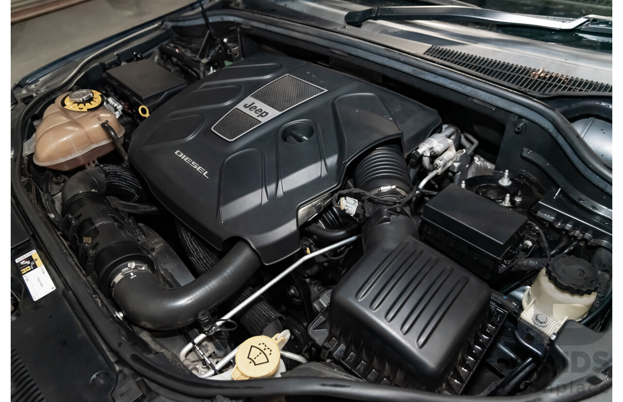 6/2015 Jeep Grand Cherokee Limited (4x4) WK MY15 4d Wagon Grey 3.0L V6 Turbo Diesel