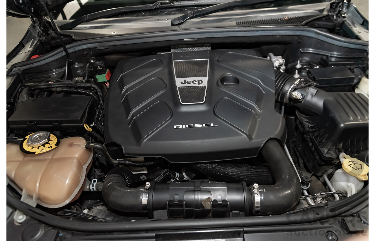 6/2015 Jeep Grand Cherokee Limited (4x4) WK MY15 4d Wagon Grey 3.0L V6 Turbo Diesel