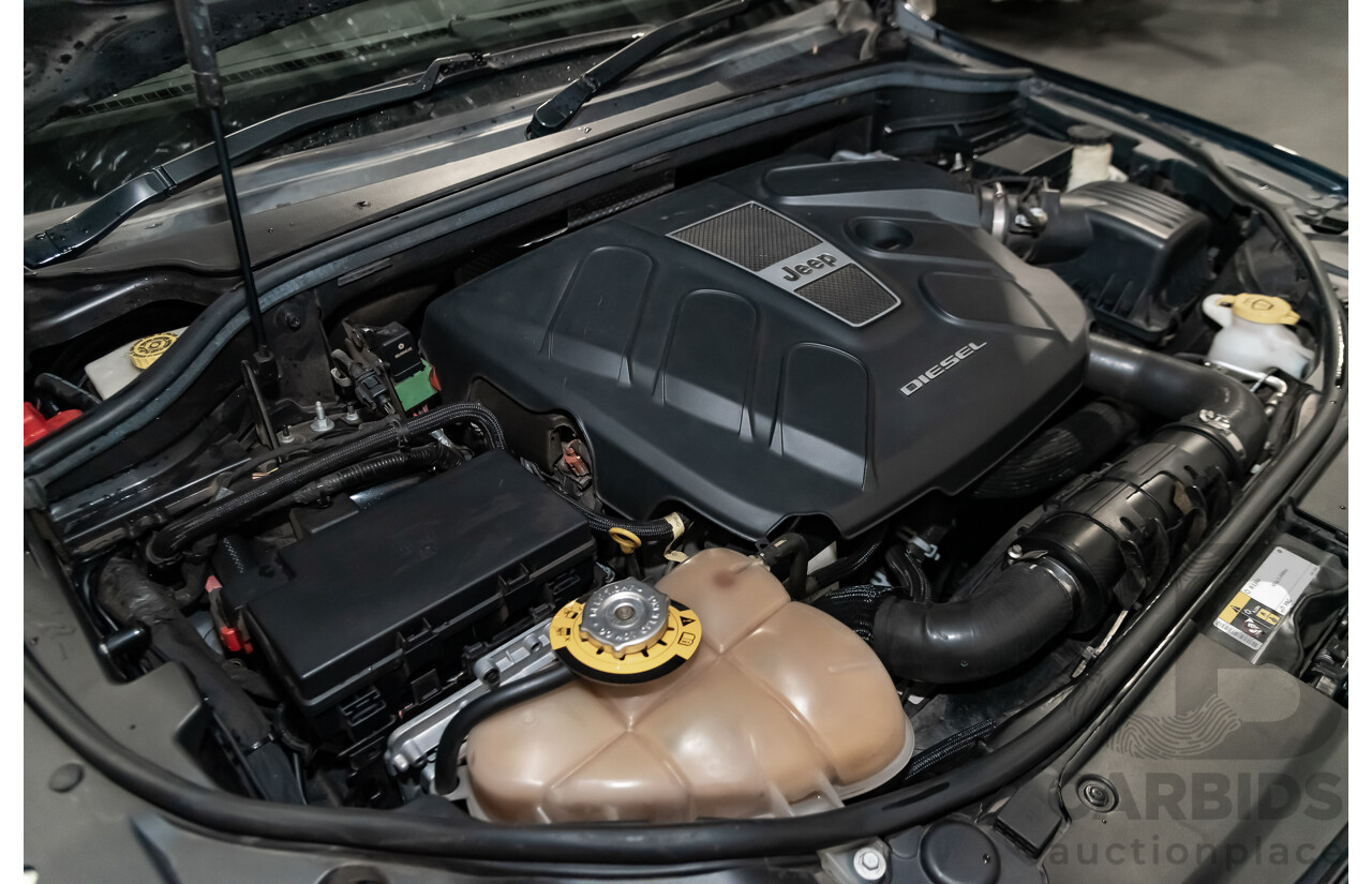 6/2015 Jeep Grand Cherokee Limited (4x4) WK MY15 4d Wagon Grey 3.0L V6 Turbo Diesel