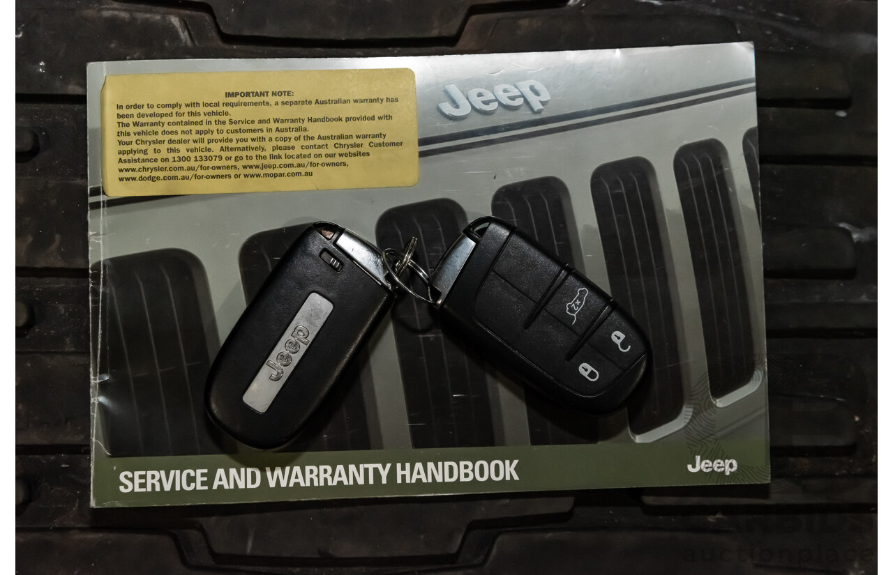 6/2015 Jeep Grand Cherokee Limited (4x4) WK MY15 4d Wagon Grey 3.0L V6 Turbo Diesel