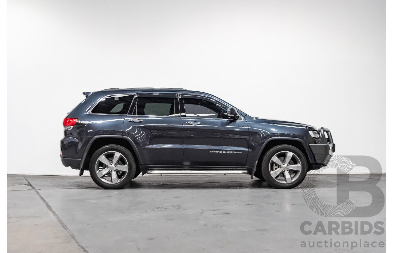 6/2015 Jeep Grand Cherokee Limited (4x4) WK MY15 4d Wagon Grey 3.0L V6 Turbo Diesel