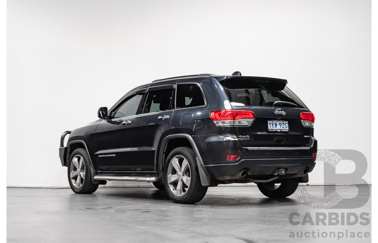 6/2015 Jeep Grand Cherokee Limited (4x4) WK MY15 4d Wagon Grey 3.0L V6 Turbo Diesel